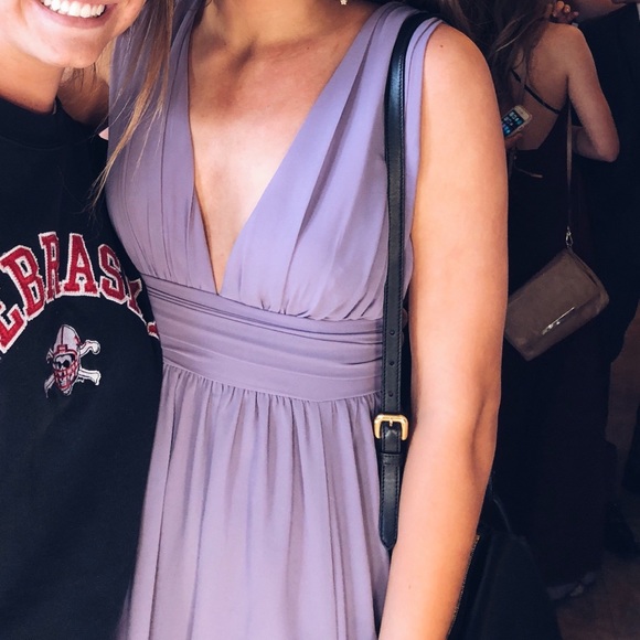 Purple Maxi Dress - Picture 2 of 3